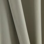 Beauty Home Κουρτίνα Full Blackout σκίασης με 8 κρίκους Soft Art 8391 Dark Beige-3 140x270 Σκούρο Μπεζ - Image 7