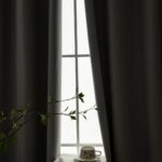 Beauty Home Κουρτίνα Full Blackout σκίασης με 8 κρίκους Soft Art 8391 Grey-11 140x270 Γκρι - Image 11