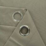 Beauty Home Κουρτίνα Full Blackout σκίασης με 8 κρίκους Soft Art 8391 Light Beige-C3 140x270 Μπεζ - Image 15