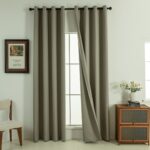 Beauty Home Κουρτίνα Full Blackout σκίασης με 8 κρίκους Soft Art 8391 Light Beige-C3 140x270 Μπεζ - Image 7