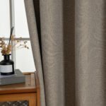 Beauty Home Κουρτίνα Full Blackout σκίασης με 8 κρίκους Elite Art 8392 Beige-Νο5 140x270 Μπεζ - Image 10