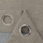 Beauty Home Κουρτίνα Full Blackout σκίασης με 8 κρίκους Elite Art 8392 Beige-Νο5 140x270 Μπεζ - Image 16