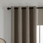 Beauty Home Κουρτίνα Full Blackout σκίασης με 8 κρίκους Elite Art 8392 Beige-Νο5 140x270 Μπεζ - Image 3