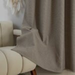 Beauty Home Κουρτίνα Full Blackout σκίασης με 8 κρίκους Elite Art 8392 Beige-Νο5 140x270 Μπεζ - Image 8