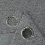 Beauty Home Κουρτίνα Full Blackout σκίασης με 8 κρίκους Elite Art 8392 Grey-Νο7 140x270 Σκούρο Γκρι - Image 15