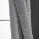 Beauty Home Κουρτίνα Full Blackout σκίασης με 8 κρίκους Elite Art 8392 Grey-Νο7 140x270 Σκούρο Γκρι - Image 7