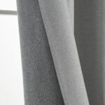 Beauty Home Κουρτίνα Full Blackout σκίασης με 8 κρίκους Elite Art 8392 Light Grey-Νο3 140x270 Ασημί - Image 7