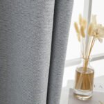 Beauty Home Κουρτίνα Full Blackout σκίασης με 8 κρίκους Elite Art 8392 Silver-Νο4 140x270 Γκρι - Image 11