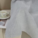 Beauty Home Κουρτίνα Full Blackout σκίασης με 8 κρίκους Elite Art 8392 Silver-Νο4 140x270 Γκρι - Image 9