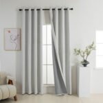 Beauty Home Κουρτίνα Full Blackout σκίασης με 8 κρίκους Elite Art 8392 Ice-No1 140x270 Πάγου - Image 5