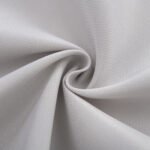 Beauty Home Κουρτίνα μεσαίας σκίασης με 8 μεταλλικούς κρίκους Effect Art 8443 140x270 Ασημί - Image 15