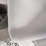 Beauty Home Κουρτίνα μεσαίας σκίασης με 8 μεταλλικούς κρίκους Effect Art 8443 140x270 Ασημί - Image 8