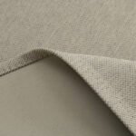 Beauty Home Κουρτίνα Blackout Jacquard σκίασης με 8 μεταλλικούς κρίκους Glare Art 8444 140x270 Άμμου - Image 14