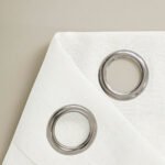 Beauty Home Κουρτίνα γάζα μονόχρωμη με 8 μεταλλικούς κρίκους Fit Art 8447 140x270 Εκρού - Image 13