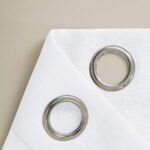 Beauty Home Κουρτίνα γάζα μονόχρωμη με 8 μεταλλικούς κρίκους Fit Art 8447 140x270 Λευκό - Image 13