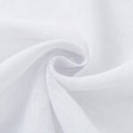 Beauty Home Κουρτίνα γάζα μονόχρωμη με 8 μεταλλικούς κρίκους Fit Art 8447 140x270 Λευκό - Image 14