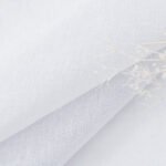 Beauty Home Κουρτίνα γάζα μονόχρωμη με 8 μεταλλικούς κρίκους Fit Art 8447 140x270 Λευκό - Image 15