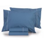 Σετ Σεντόνια Υπέρδιπλα 240×270 Nautica Nau Wave Solid Blue