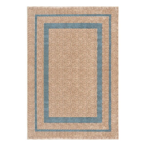 Beauty Home Πατάκι Tropic Art 9138 65x150 Μπεζ,Μπλε