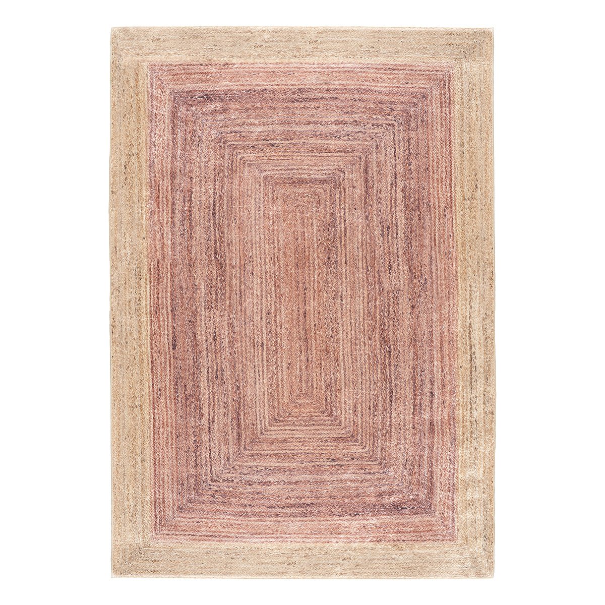 9139_pink Beauty Home Χαλί Tropic Art 9139 133x190 Μπεζ,Ροζ - Image 1