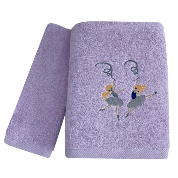 Παιδικές Πετσέτες (σετ 2 τεμ) Ballerines Astron Italy