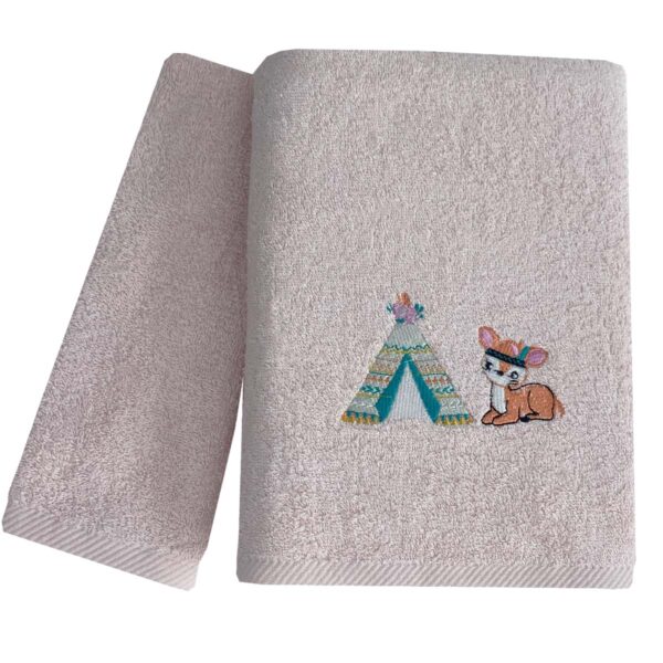 Παιδικές Πετσέτες (σετ 2 τεμ) Boho Animals Astron Italy