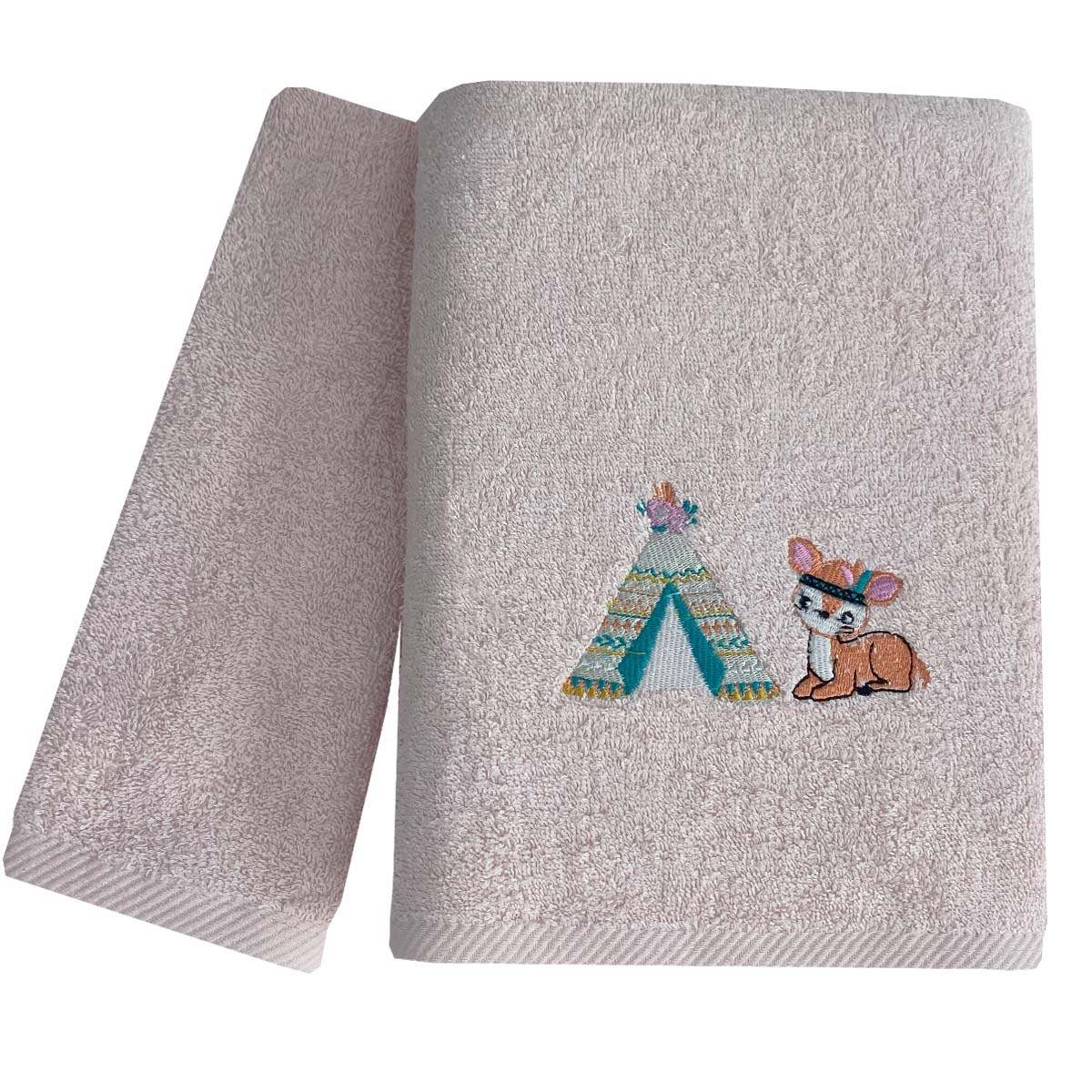 BOHO-ANIMALS-1 Παιδικές Πετσέτες (σετ 2 τεμ) Boho Animals Astron Italy - Image 1