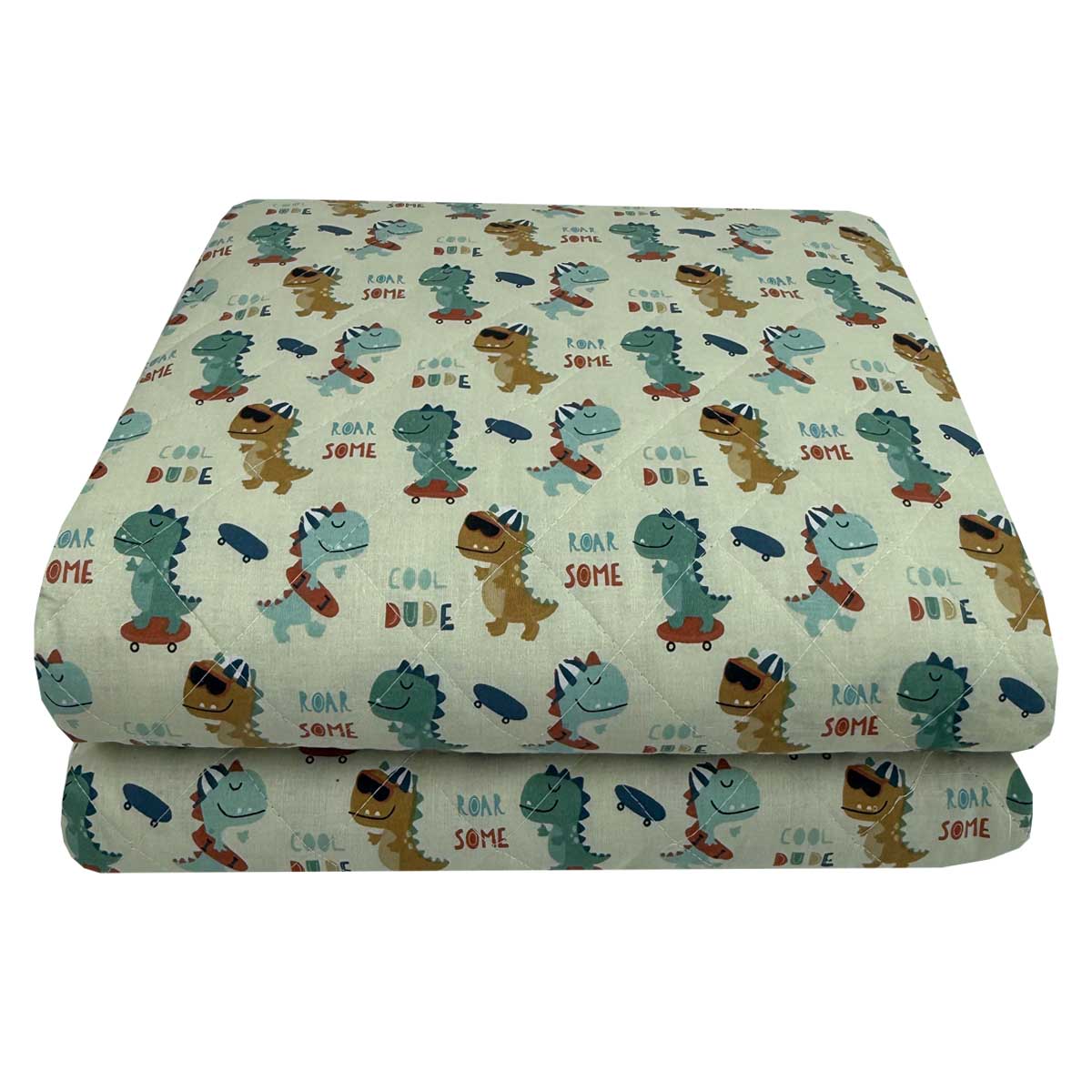 COOL-DINO-2 Παιδικό Κουβερλί Μονό 160x250 Cool Dino Astron Italy - Image 1