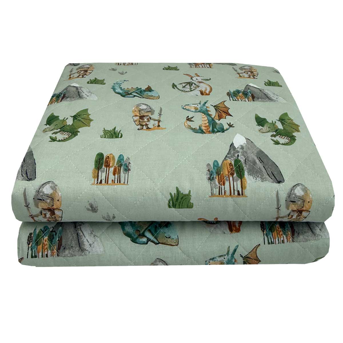 IPPOTES-2 Παιδικό Κουβερλί Μονό 160x250 Ippotes Astron Italy - Image 1