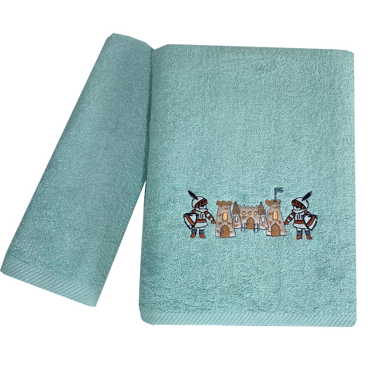 KNIGHT-1 Παιδικές Πετσέτες (σετ 2 τεμ) Knight & Dragon Astron Italy - Image 1