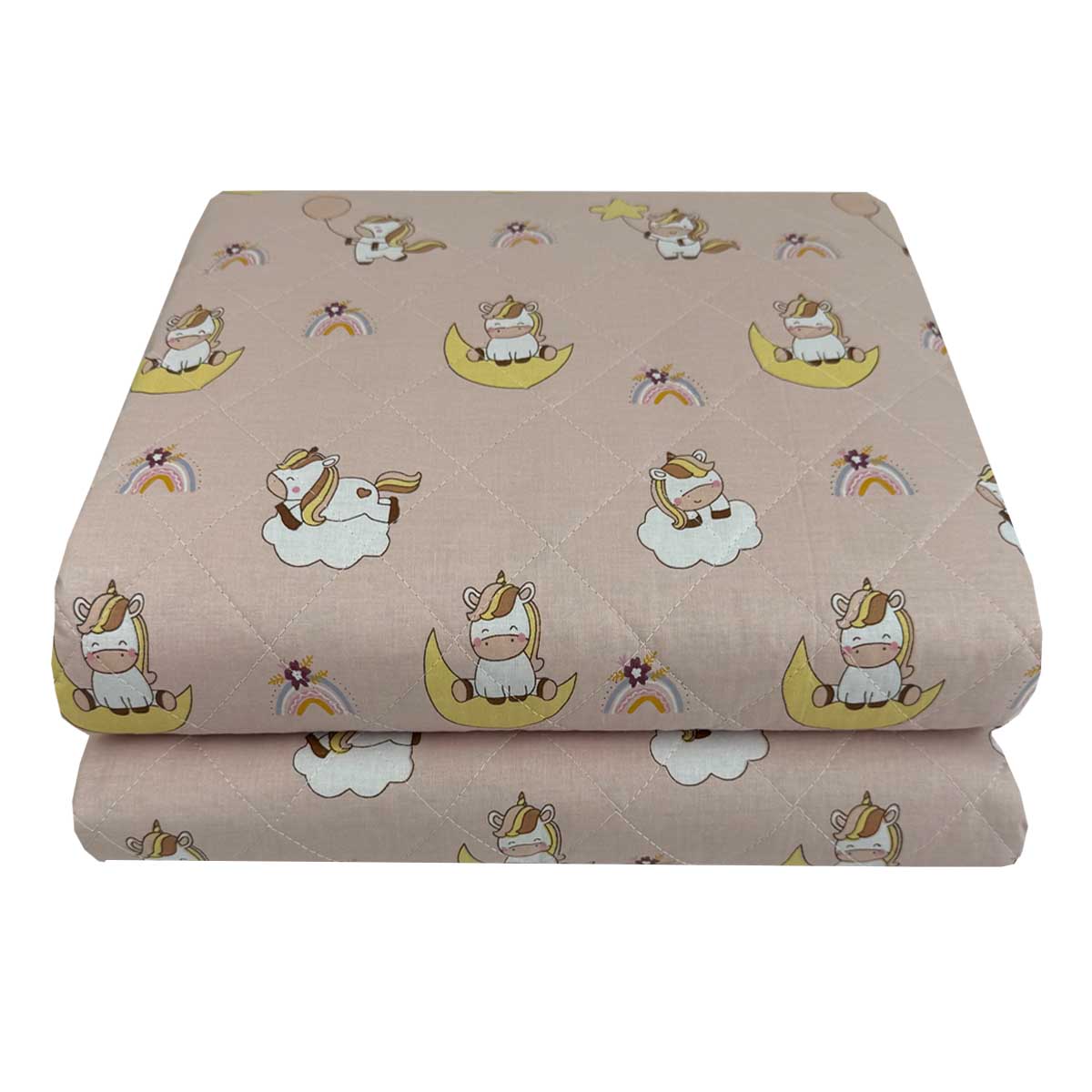 UNICORN-BALLOON-1 Παιδικό Κουβερλί Μονό 160x250 Unicorn Balloon Astron Italy - Image 1