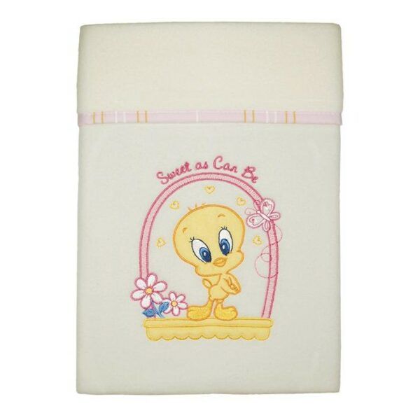 Κουβέρτα Fleece Κούνιας Baby Looney Tunes