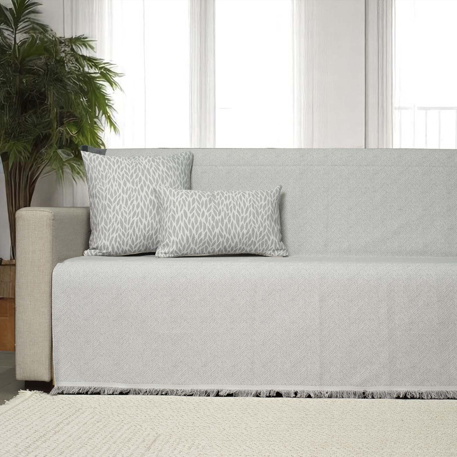 Ριχταρι-Cotone-Castelo-Γκρι Ριχτάρι Τριθέσιου 170×300 Cotone | Castelo Γκρι - Image 1