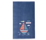 Παιδική Πετσέτα Θαλάσσης 70×120 Nef Nef Bon Voyage Navy Blue - Image 2