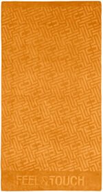 Πετσέτα Θαλάσσης 90×170 Feel And Touch Icon Curry