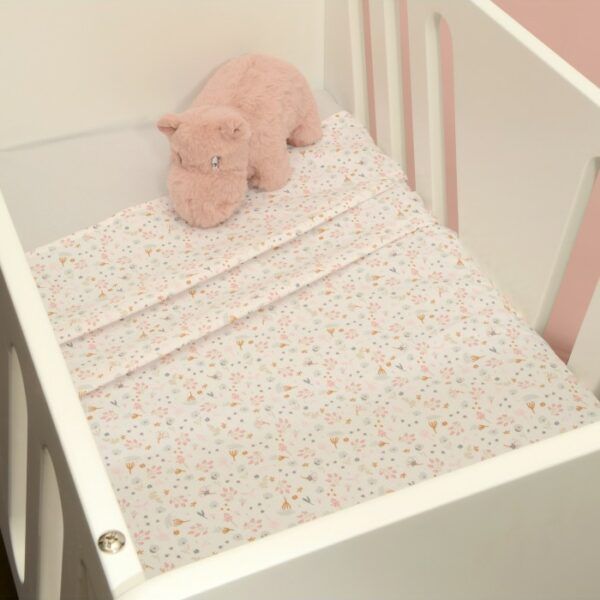Σεντόνια Λίκνου Σετ 2 τεμ. 80x100cm 100% Βαμβάκι Design 219 Oliver Baby