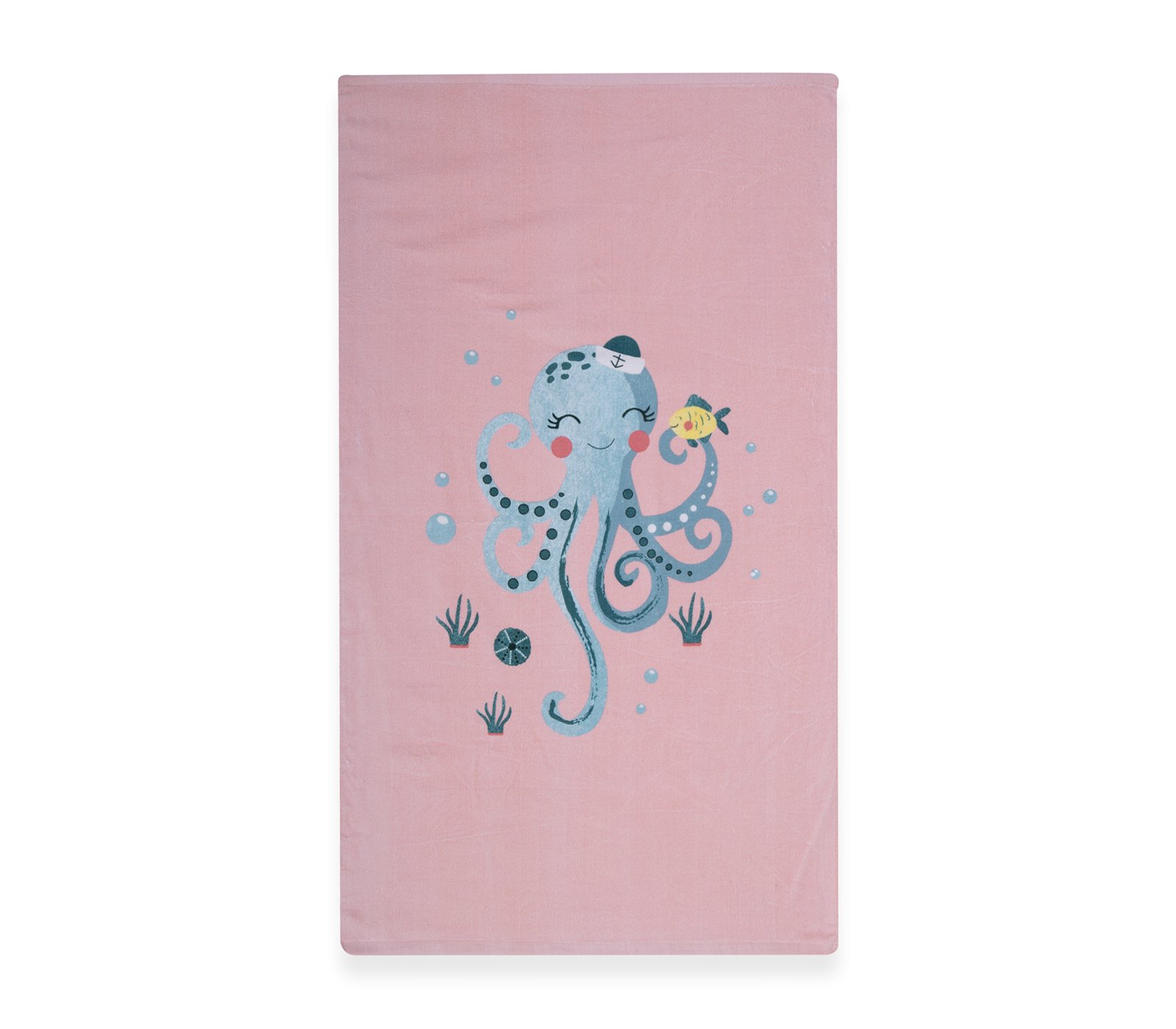 5205495610627 Παιδική Πετσέτα Θαλάσσης 70×120 Nef Nef Sweet Octapus Peach - Image 1
