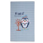 Παιδική Πετσέτα Θαλάσσης 70×120 Nef Nef  Penguin L.Blue