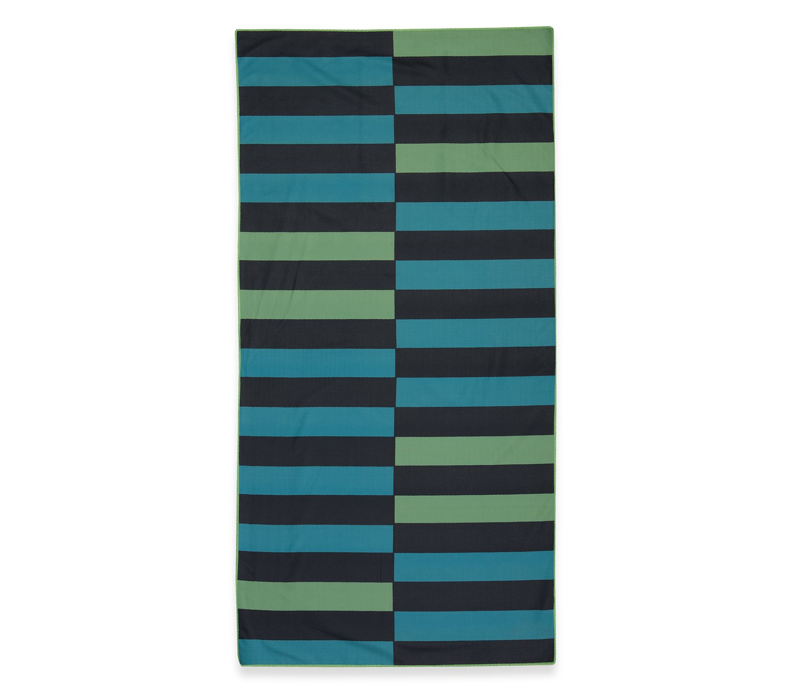 5205495610702 Πετσέτα Θαλάσσης 80×160 Nef Nef Streamer Petrol MicroFiber - Image 1