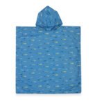 Παιδικό Πόντσο 65×65 Nef Nef Fish Team Blue Microfiber