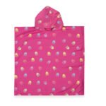 Παιδικό Πόντσο 65×65 Nef Nef Jelly Team Fuchsia Microfiber