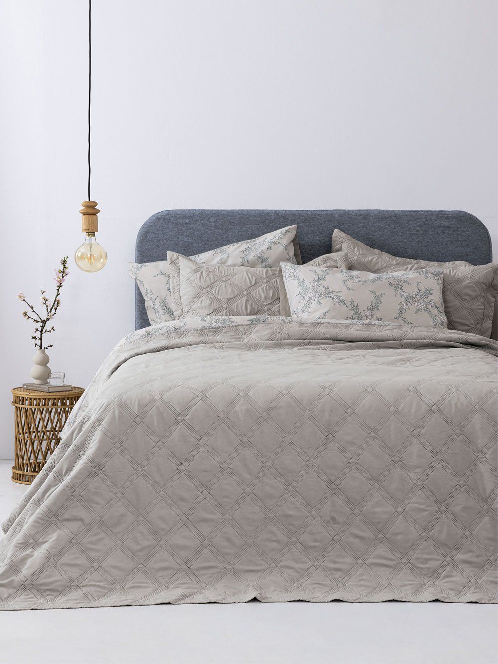 5205857290337_3 Σετ Κουβερλί King size 260x240 IFIGENEIA BEIGE Μπεζ Palamaiki - Image 1