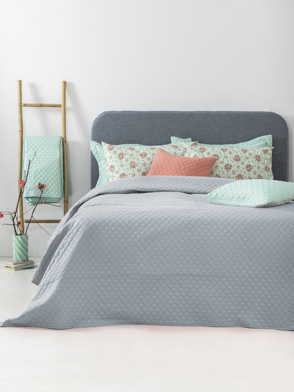 5205857290382_3 Σετ Κουβερλί ημίδιπλο 160x240 JENN/2 GREY Γκρι Palamaiki - Image 1