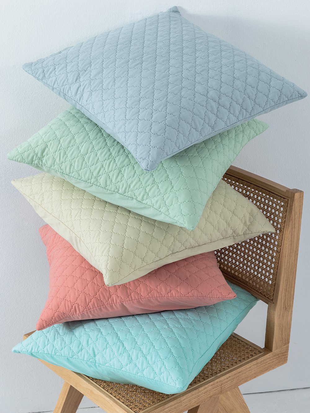 5205857290535_5 Διακοσμητική μαξιλαροθήκη 48x48 JENN/2 GREY Γκρι Palamaiki - Image 1