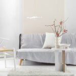 Ριχτάρι Πολυθρόνας MARY GREY Γκρι Palamaiki