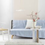 Ριχτάρι Πολυθρόνας MARY BLUE Γαλάζιο Palamaiki