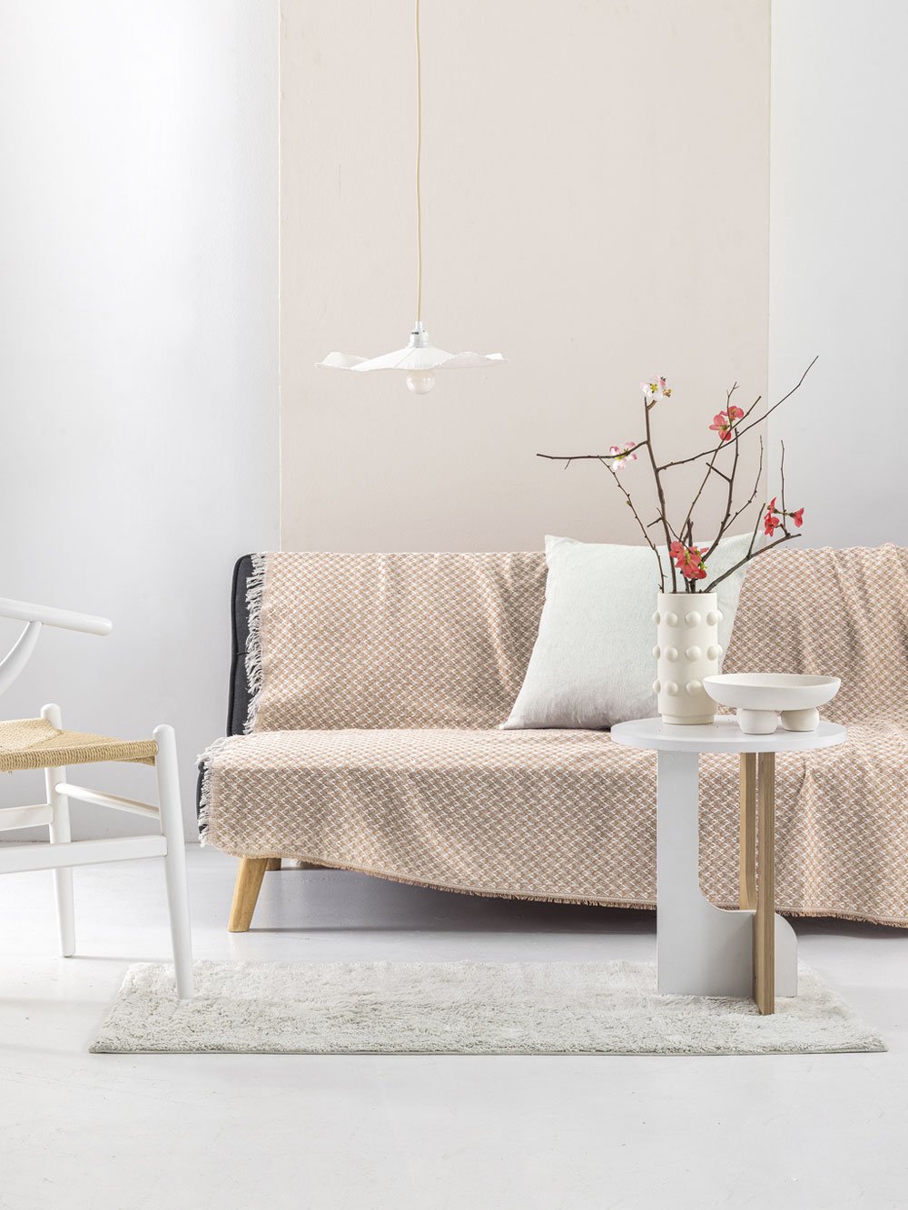 5205857290733_5 Ριχτάρι Τετραθέσιου Καναπέ MARY BEIGE Μπεζ Palamaiki - Image 1