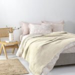 Κουβέρτα muslin 170x240 MOUS NATURAL Ιβουάρ Palamaiki