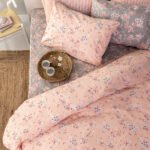 Σετ Μονά Σεντόνια Fashion Life 170x260 FL6261 Με Λάστιχο Ροζ Palamaiki