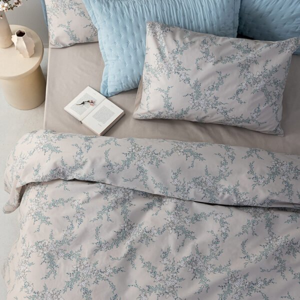 Σετ Μονά Σεντόνια Fashion Life 170x260 FL6264 Με Λάστιχο Μπεζ Palamaiki